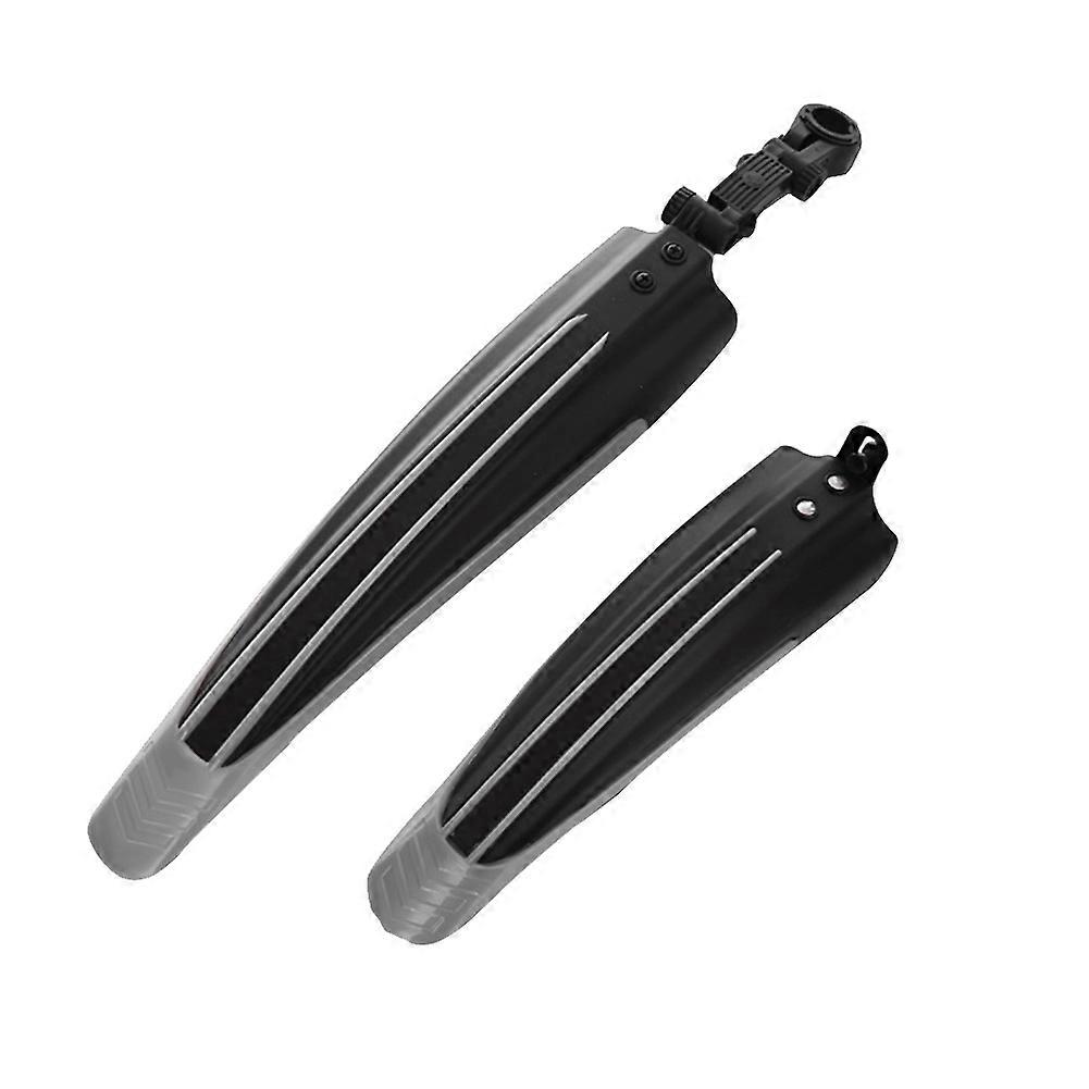 2pcs Bicycle Fenders Splash Fender Guard Set Mountain Bike Rear Front Mudguard Cycling Riding Accessories for 20/22/24/26 inch