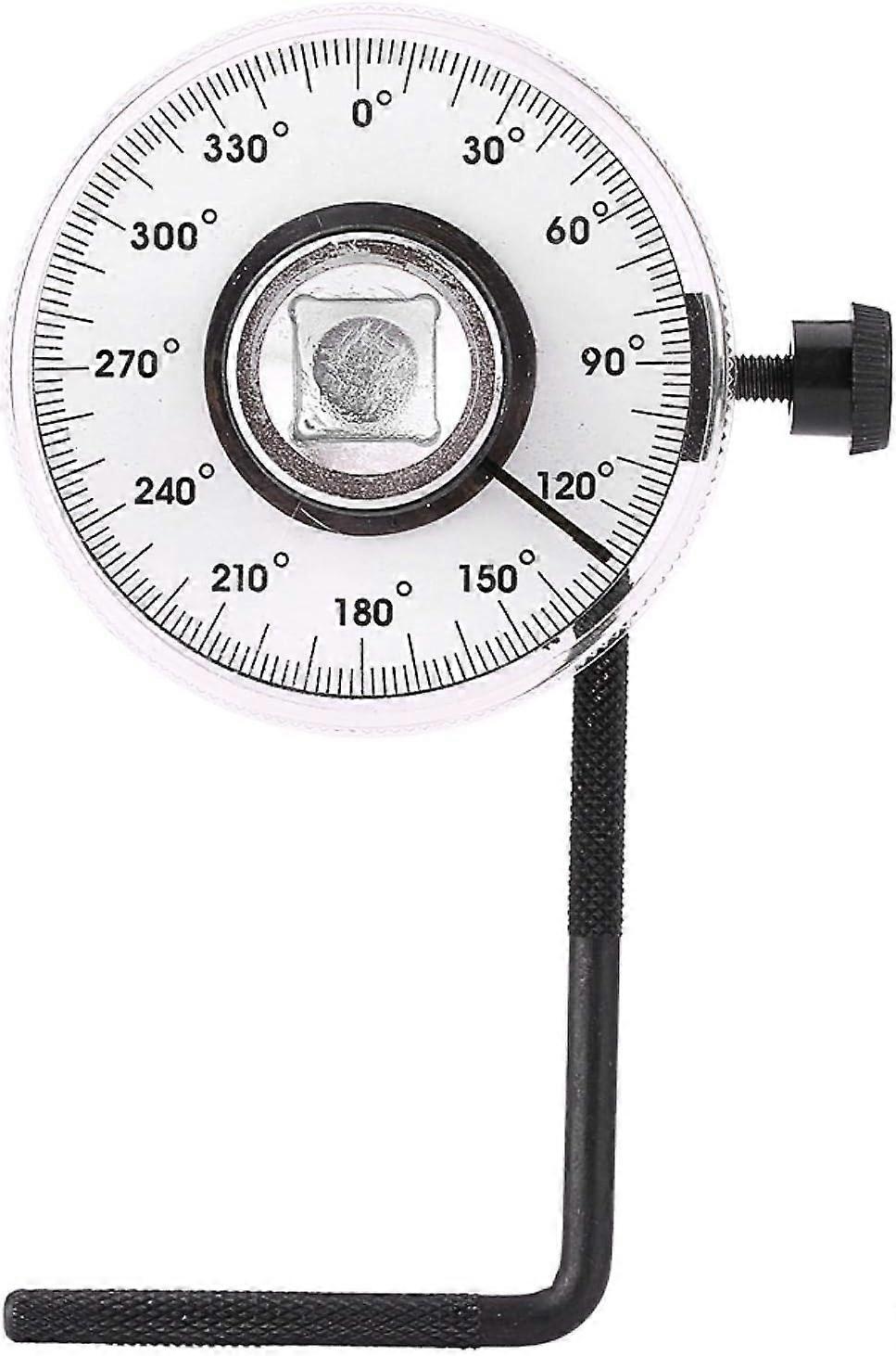 Torque Angle Gauge, Angular Torques 360° Adjustable 1/2 Inch Torque Gauge with Wrench Drive, Torque