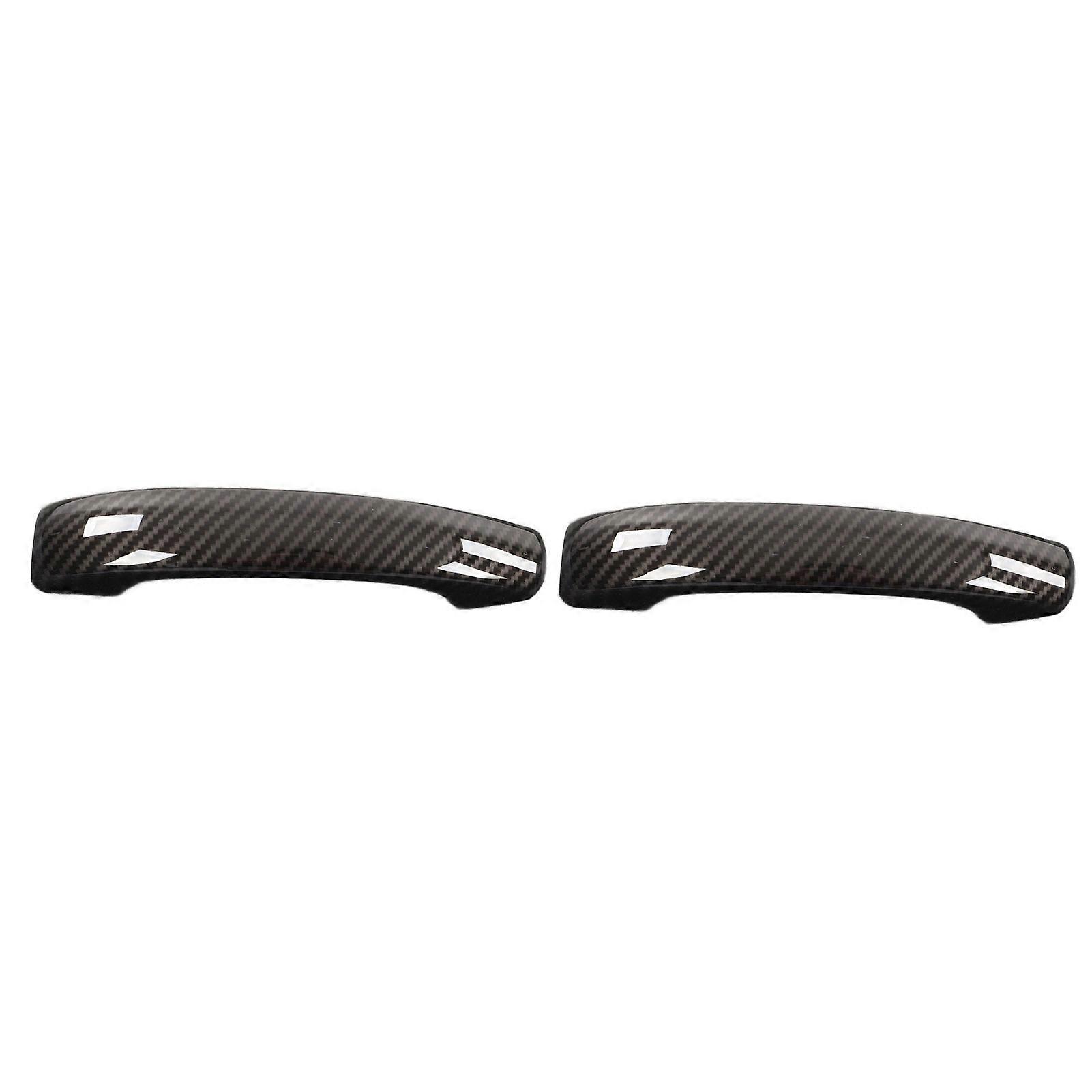 Car Exterior Door Handle Cover Carbon Fiber Style Replacement for Smart Fortwo W451 20092015 NO.96369
