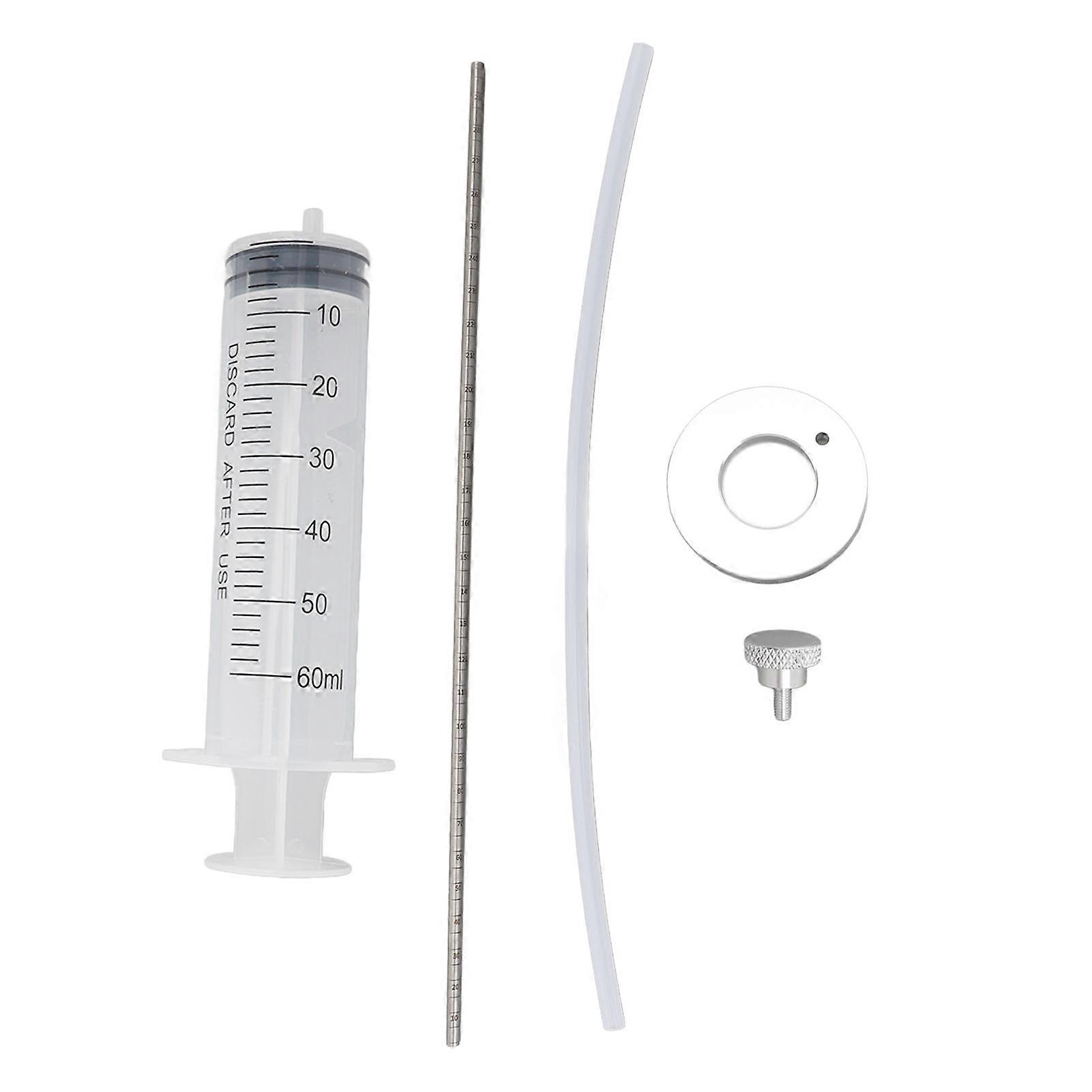 Motorcycle Fork Oil Level Tool Kit Accurate Efficient Measurement Fork Oil Level Gauge with Adjustable Ring for Motorbike Bike E2U211