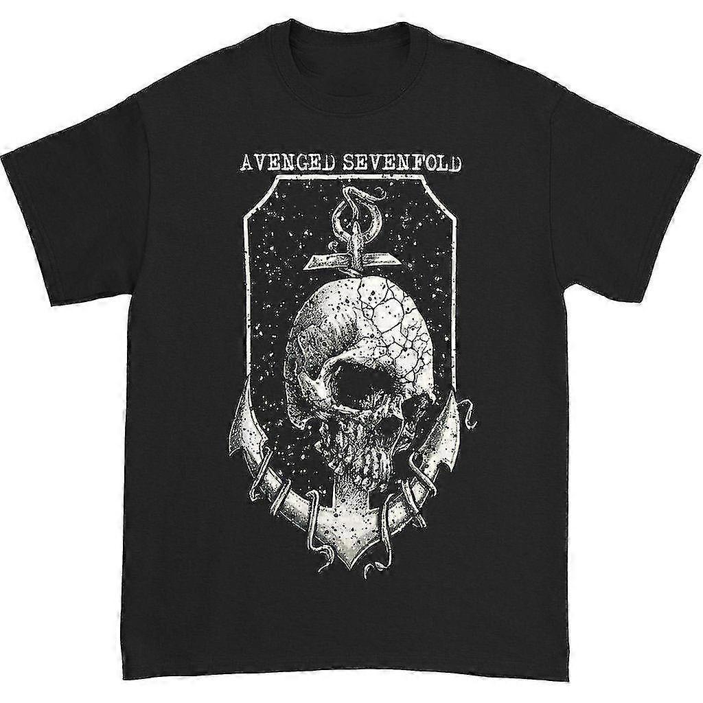 Hevnet syvfold anker t-skjorte