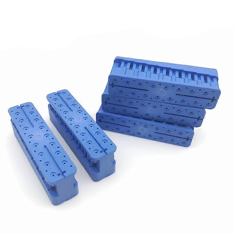 5pcs Dental Endo Measuring Block Endodontic File Holder Ruler Autoclavable