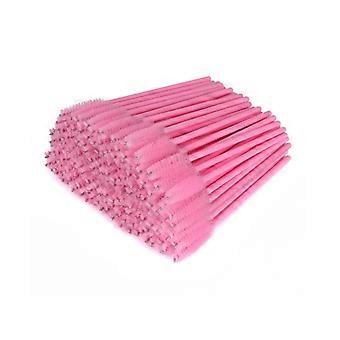 Suuyar pakke med 300 øjenvippebørster Pink Mascara Eye Make Up Værktøjer