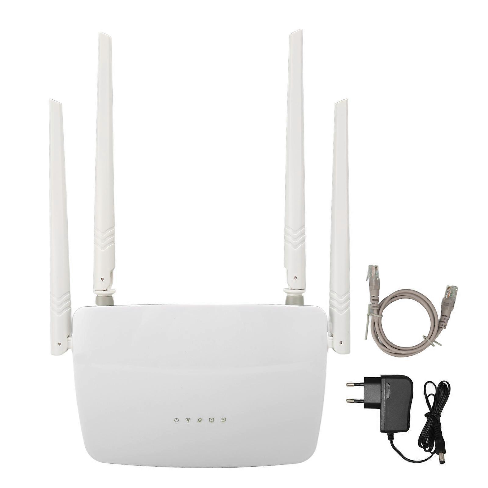 Wireless WiFi Router 300Mbps High Speed Wireless Internet Router 4 5dBi High Gain Antennas 100?240V EU Plug