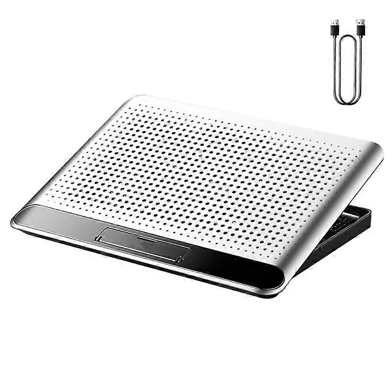 Laptop Aluminum Alloy 6 Gear Adjustable Radiator Support Silent Lightweight Cooler Portable Cooling Heat Dissipation Bracket for Notebook Computer