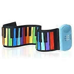 49-key Roll-up Piano with Support Earphone