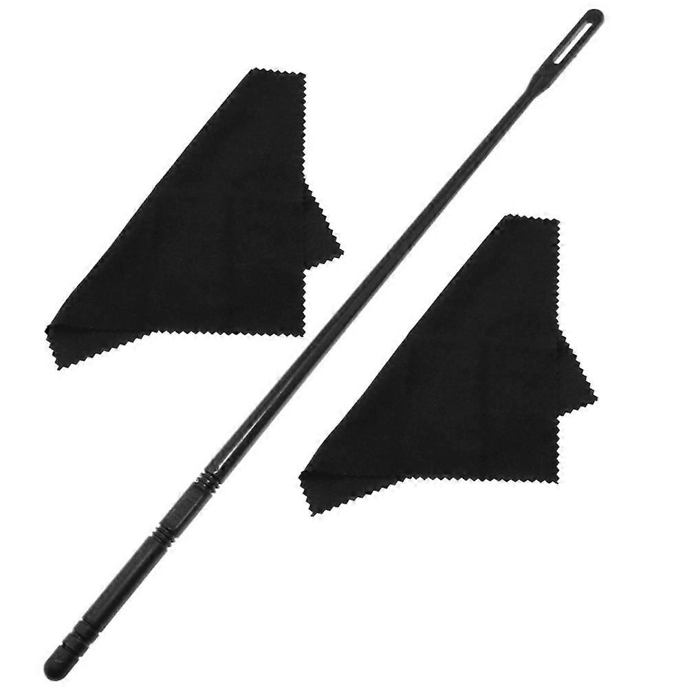 1 مجموعة من الفلوت Piccolo تنظيف قضيب القماش كيت الناي Piccolo تنظيف إمدادات الفلوت أداة تنظيف الفلوت