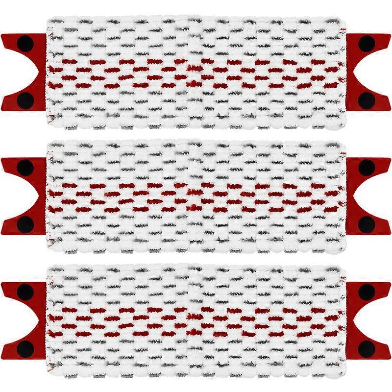 Microfiber Floor Mop Pads Replacement for UltraMax EasyWring Microfiber Flat Spin Mop Pack of 3