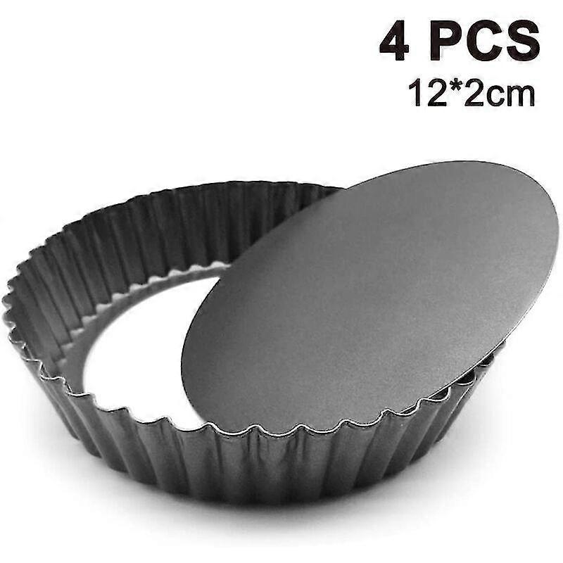 4pcs Mini Pans Mini Pie, Mini Cupcake Cookie Pudding Mold Muffin Baking Cups