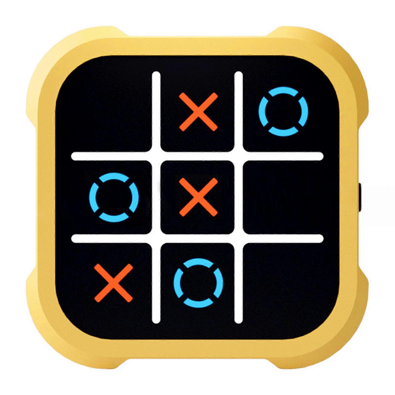 Tic-Tac-Toe-Bolt Game Multifunctional Portable Board Game Educational Memory Training Fidgets Toy