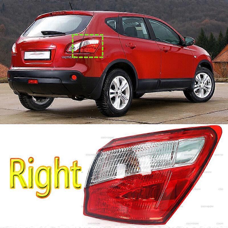 Right Outer Tail Light For Nissan Qashqai 2010 2011-2014 EU Version Accessories