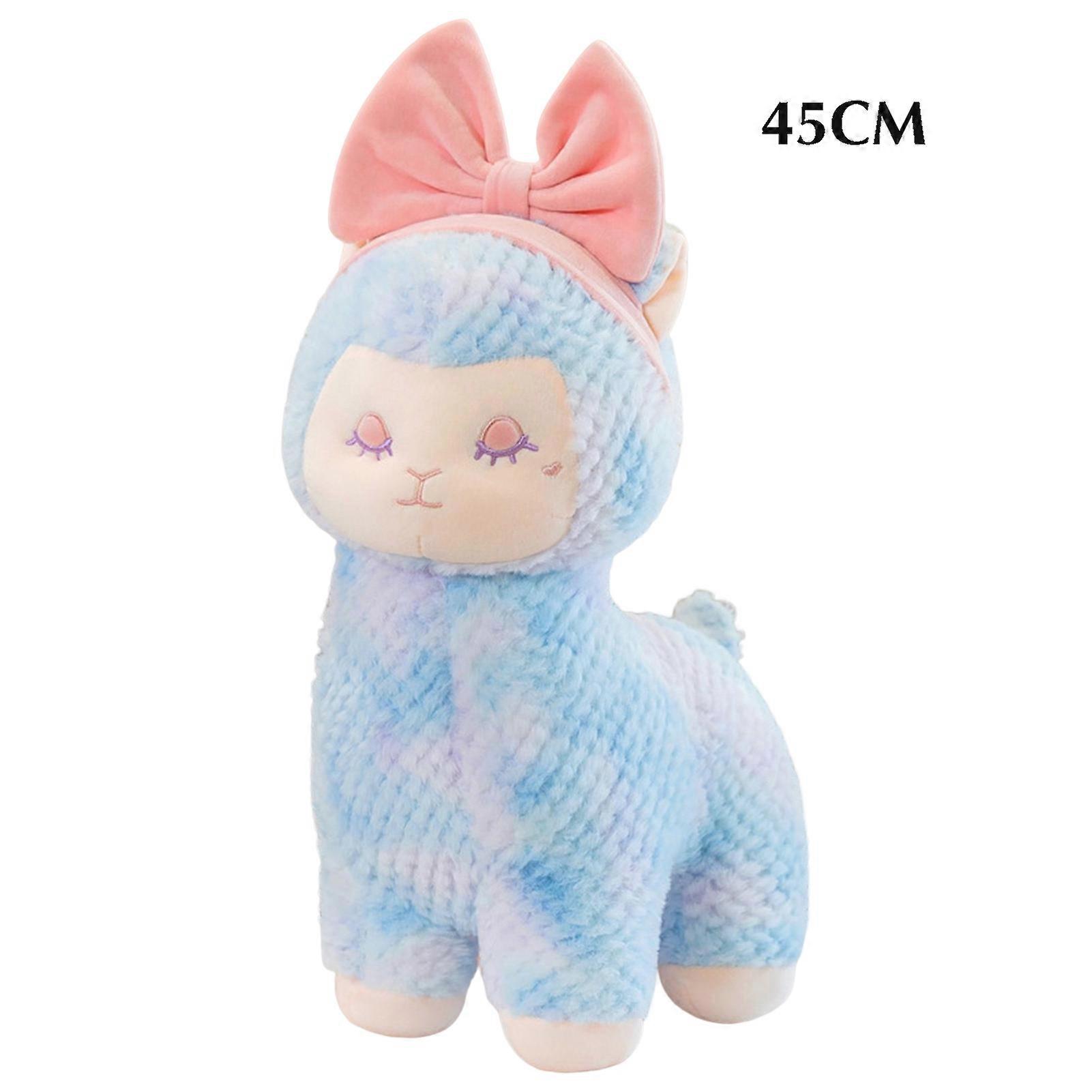 Kawaii Alpaca Plush Toy Cartoon Plush Toy Pillow Soft Comfortable Skinfriendly Plush Doll for Adults Kids Boys and Girls