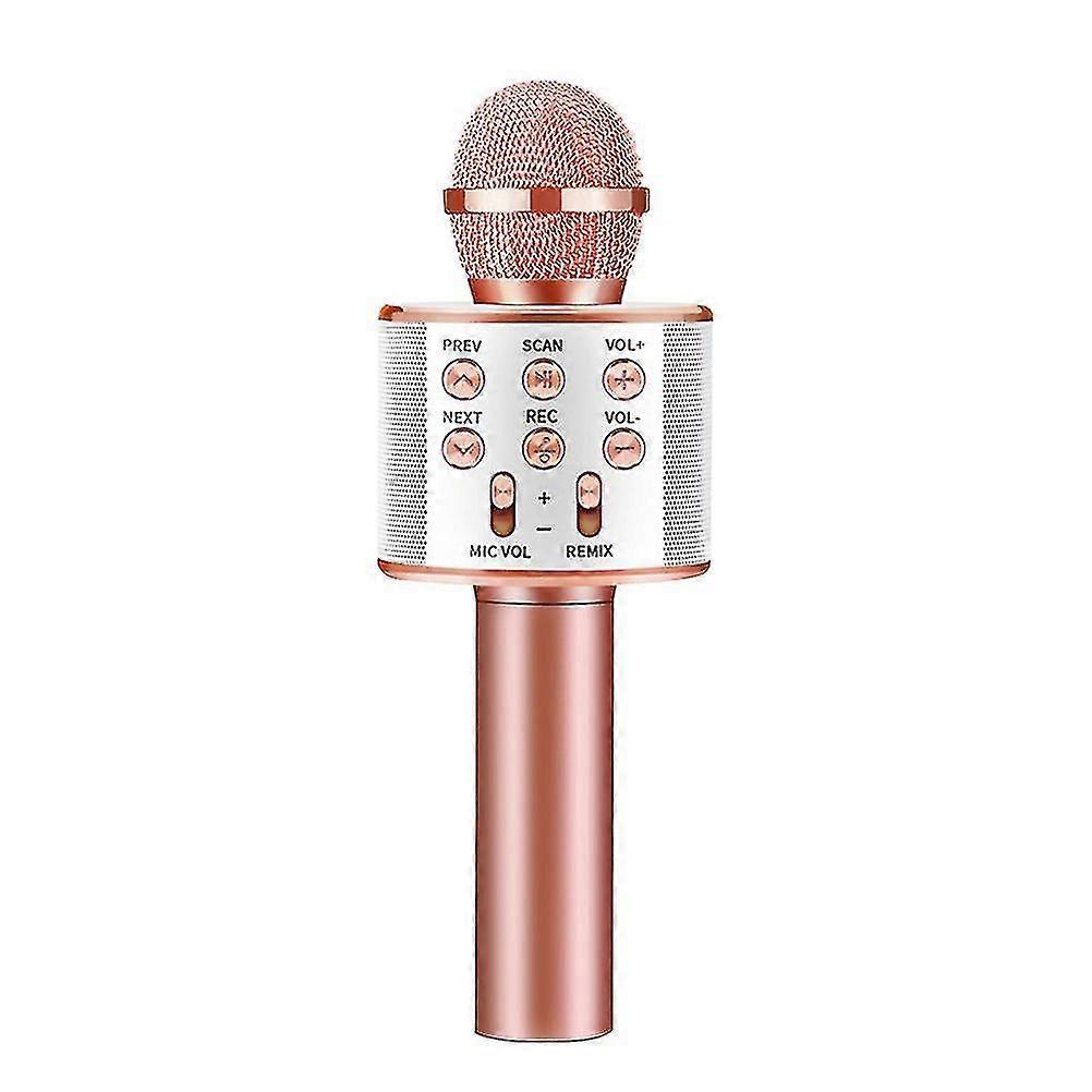 Multi-purpose Wireless Home With Audio Microphone Microphone(rose Gold)