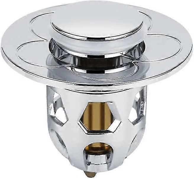 Universal Sink Drain Plug (silver)
