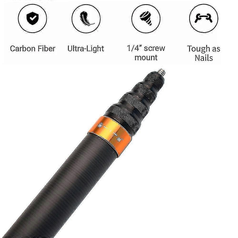 290cm Carbon Fiber Invisible Extended Edition Selfie Stick For Insta360 X3 / One X2 / One Rs Accessories For Gopro Insta 360