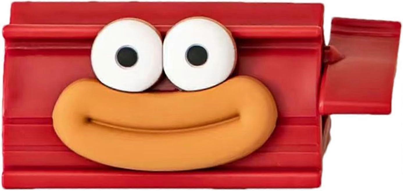 Rolling Toothpaste Squeezer - Fun Smiling Face Toothpaste Clip,Bathroom Tube Squeezer Tool, Manual Toothpaste Dispenser