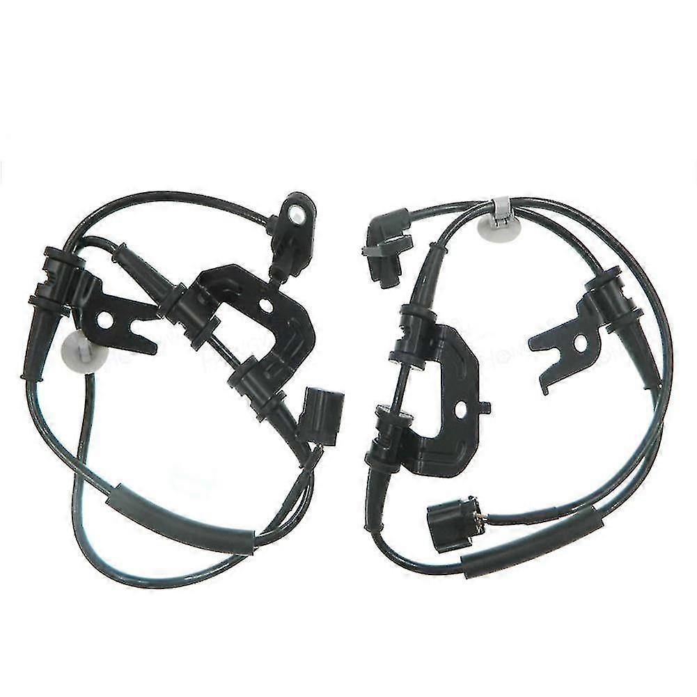 2pcs Front / Left Right Abs Wheel Speed Sensor For I10 2014-2019 95670-b4300 (lh) 95671-b4300 (