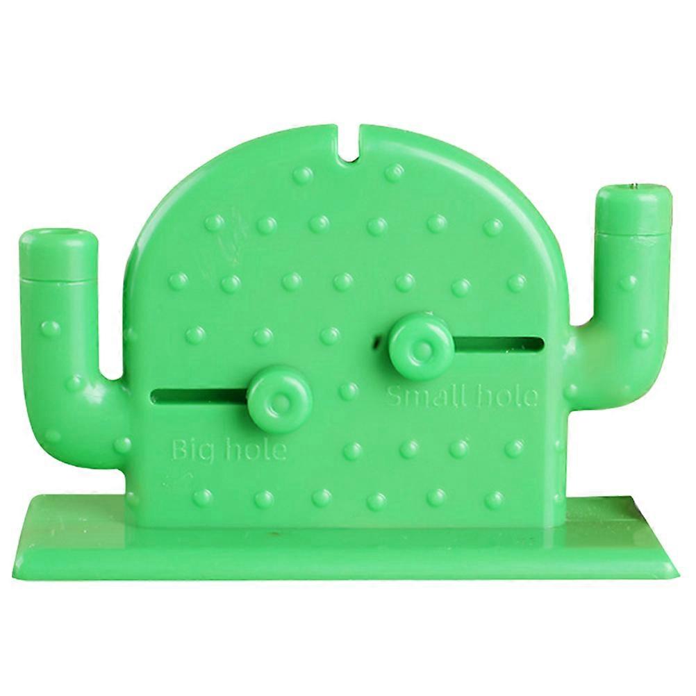 Convenient Needle Threader Drawstring Cactus Shaped Threader String Replacement Tool