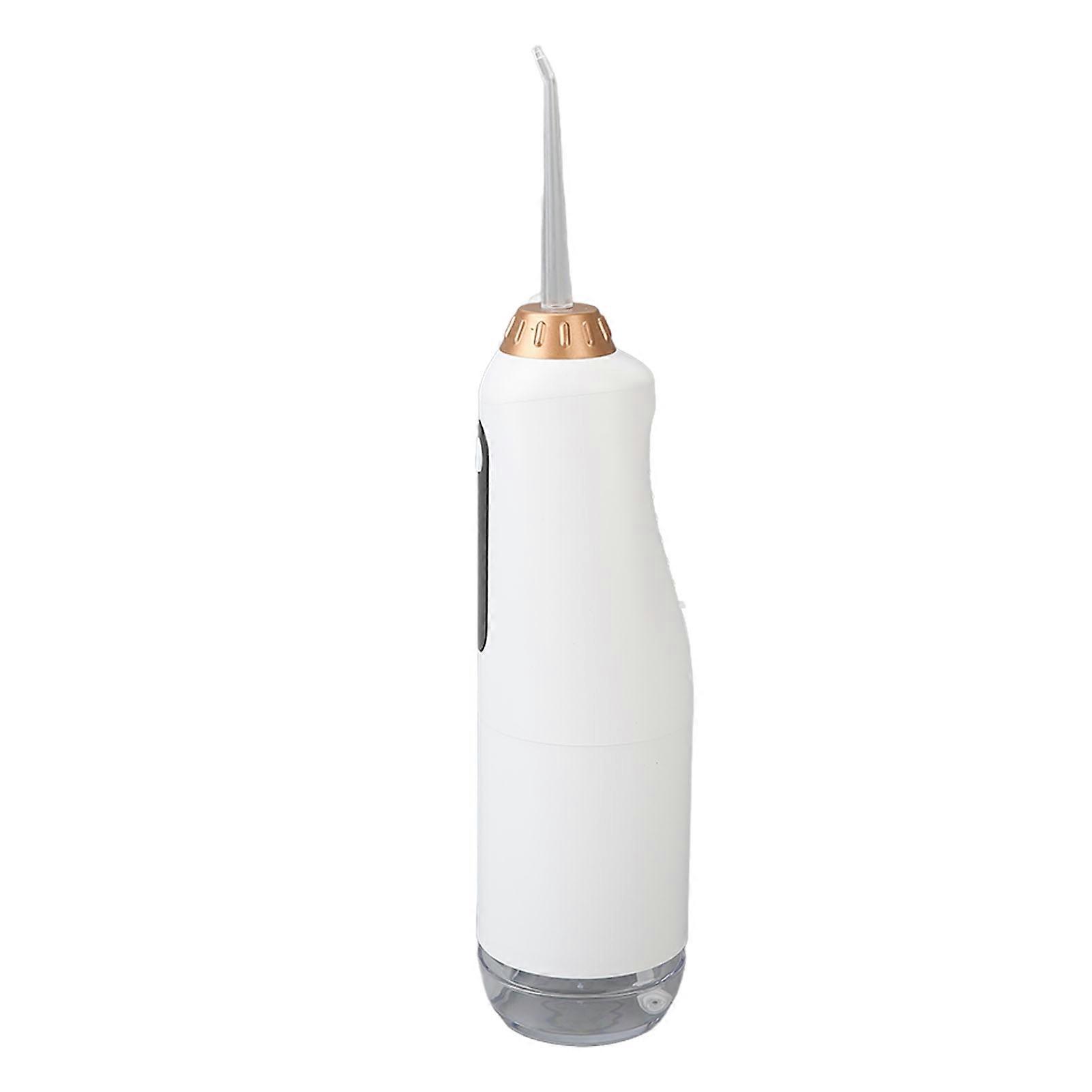 Water Dental Flosser Cordless 360 Degree Rotating Nozzle Waterproof Portable Smart Water Teeth Cleaner Picks