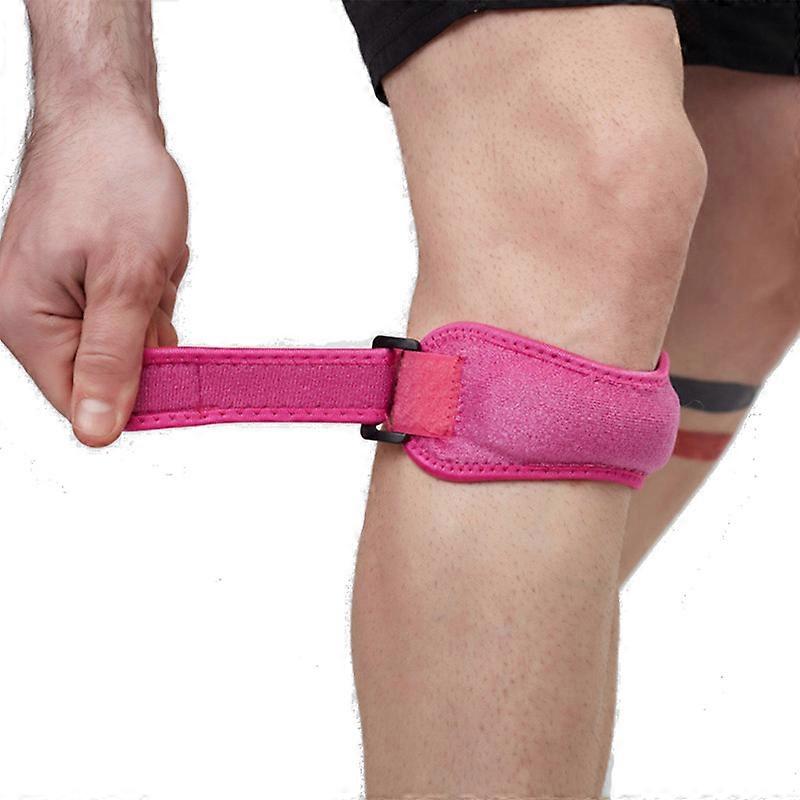 EVAGO 2 Pack Thickened Pad & Wide Patella Knee Strap, Pain Relief Patellar Tendon Support, Adjustable Brace Band for Basketball, Running, Jumpers Knee