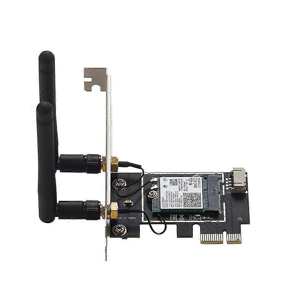 Wifi 7 Be200 Pci-ε κάρτα Bluetooth 5.4 Tri Band 2.4g5g6ghz 8774mbps ασύρματη Be200 κάρτα δικτύων για Win11