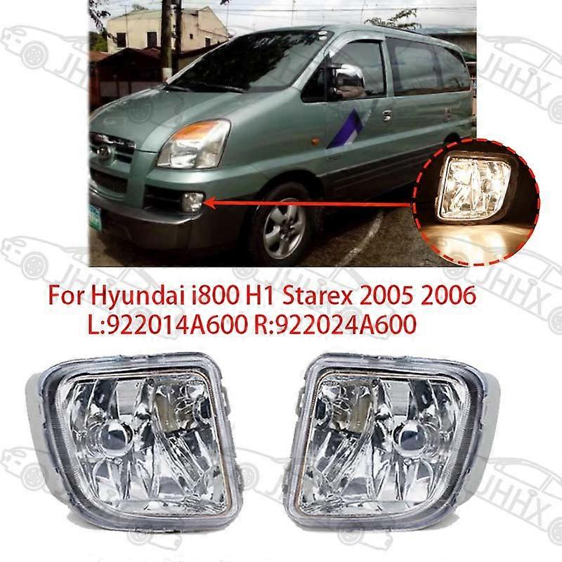 Compatible I800 Starex 2005 2006 Front Halogen Fog Light Huiyi H1 Front Fog Light Daytime Running Light Front Bumper Fog Light