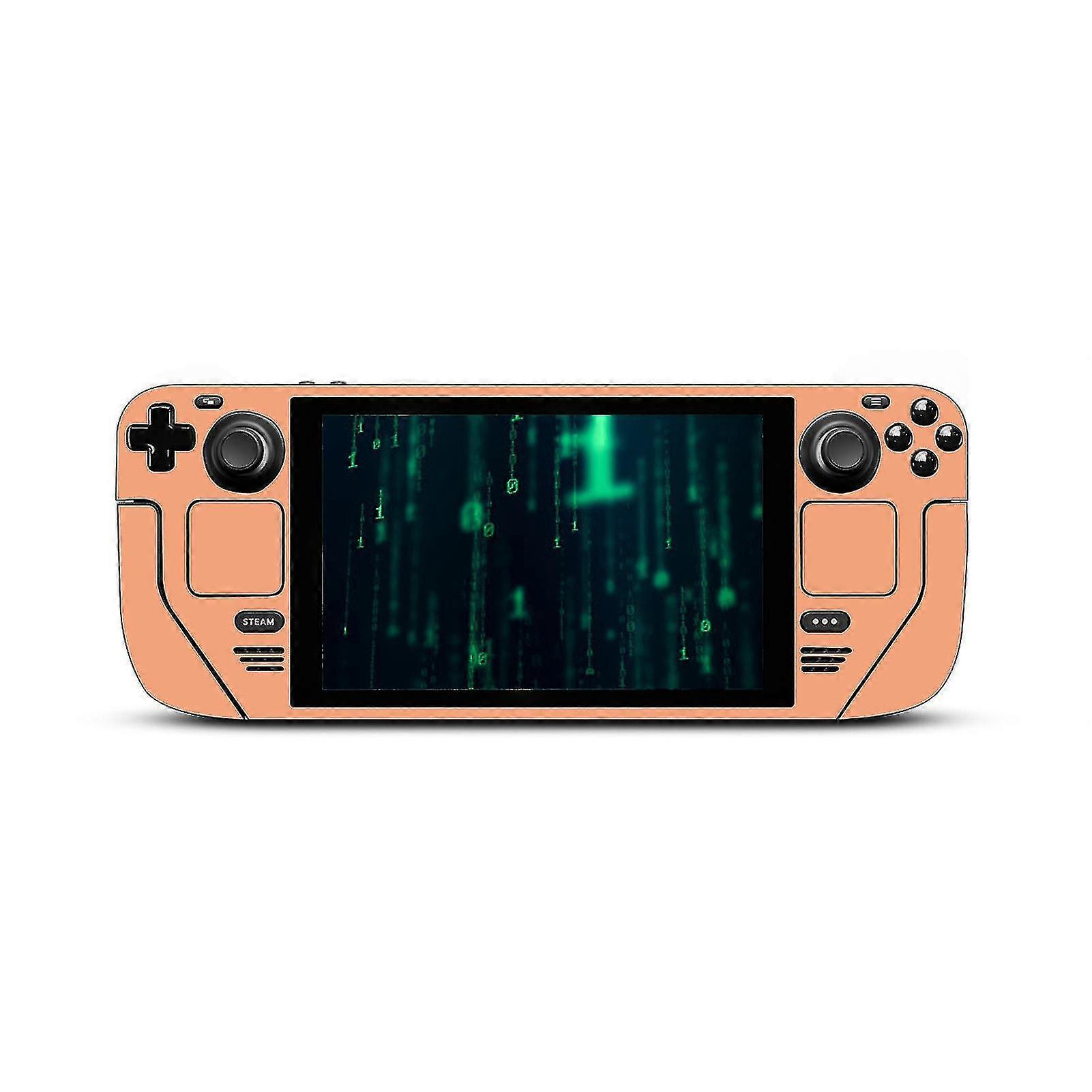 Game Console Sticker Anti-scratch No Bubbles Strong Adhesion Diy Game Console Decor Wrapping Cover Aesthetic Skin For Steam Deck Qinghai