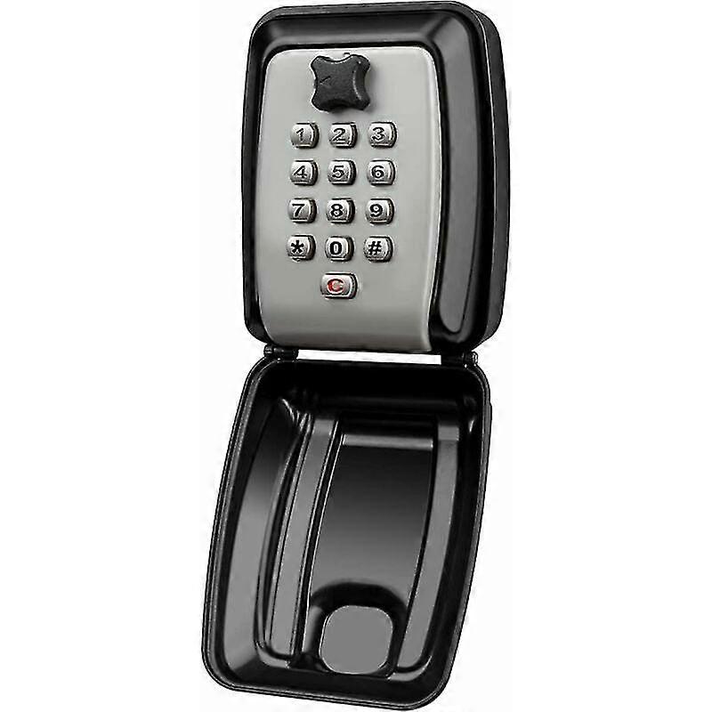Waterproof Key Safe Box Wall-mounted Key Box Outdoor Key Box Safe Key Box Wall-mounted Key Safe Box-share Access To Your Keys Safely Black 1219562mm