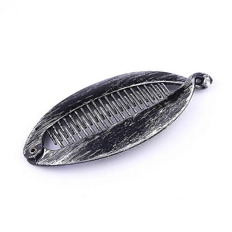 Banana Hair Clips,fishtail Clip Retro Twist Styling Banana Hair Clamp Flat Claw Clips For Women 1pc