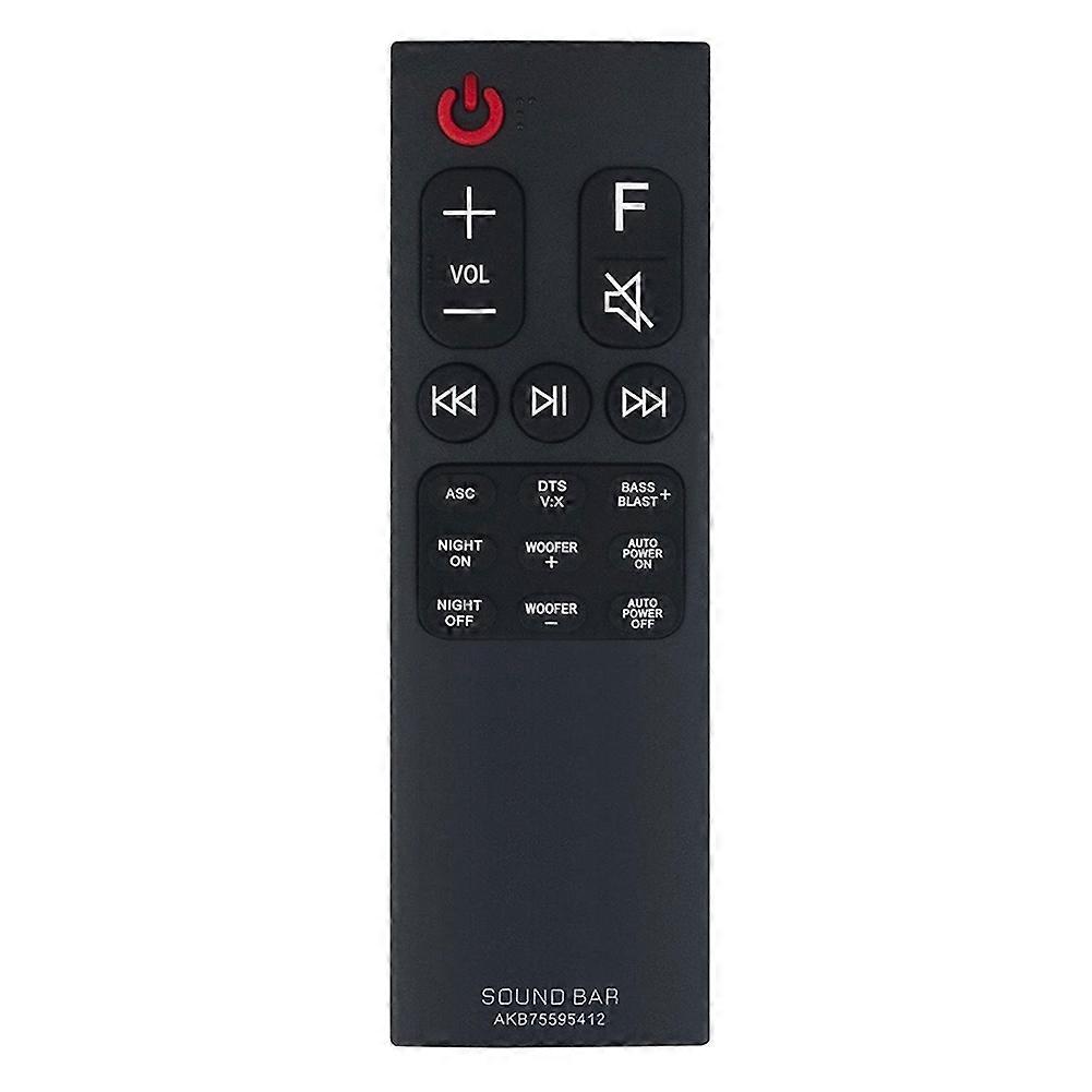 AKB75595412 Remote Control Replaced for Sound Bar SK5 SK5Y SL5Y SL6Y SN6Y