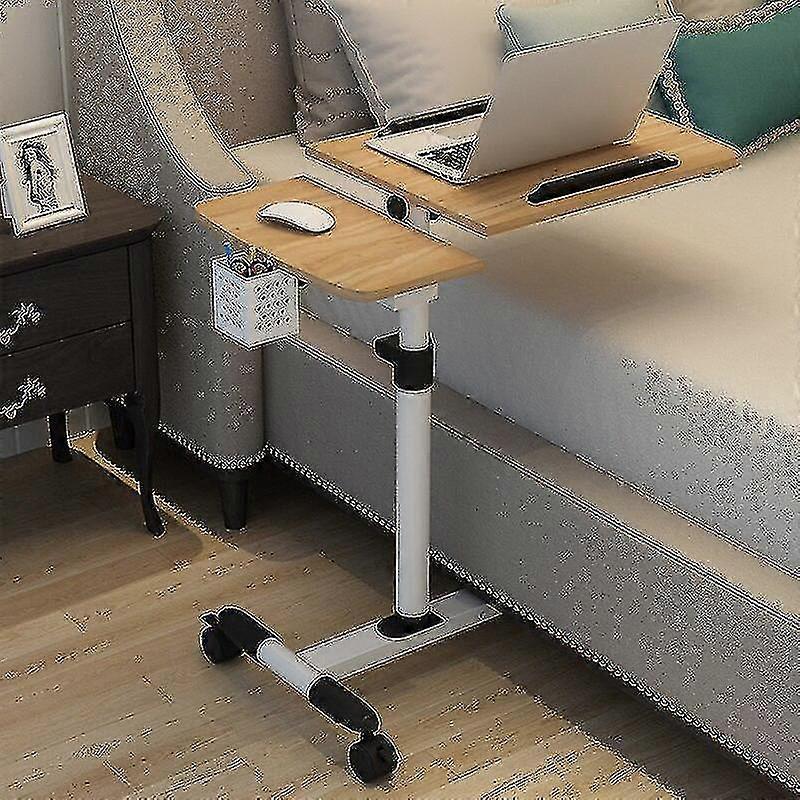 Sammenleggbart databord - Bærbar rotere bærbar skrivebordsbord til sengs (hjemmemøbler)