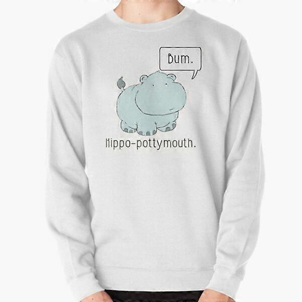 Nilpferd-Töpfchenmaul Pullover Sweatshirt-JG4843