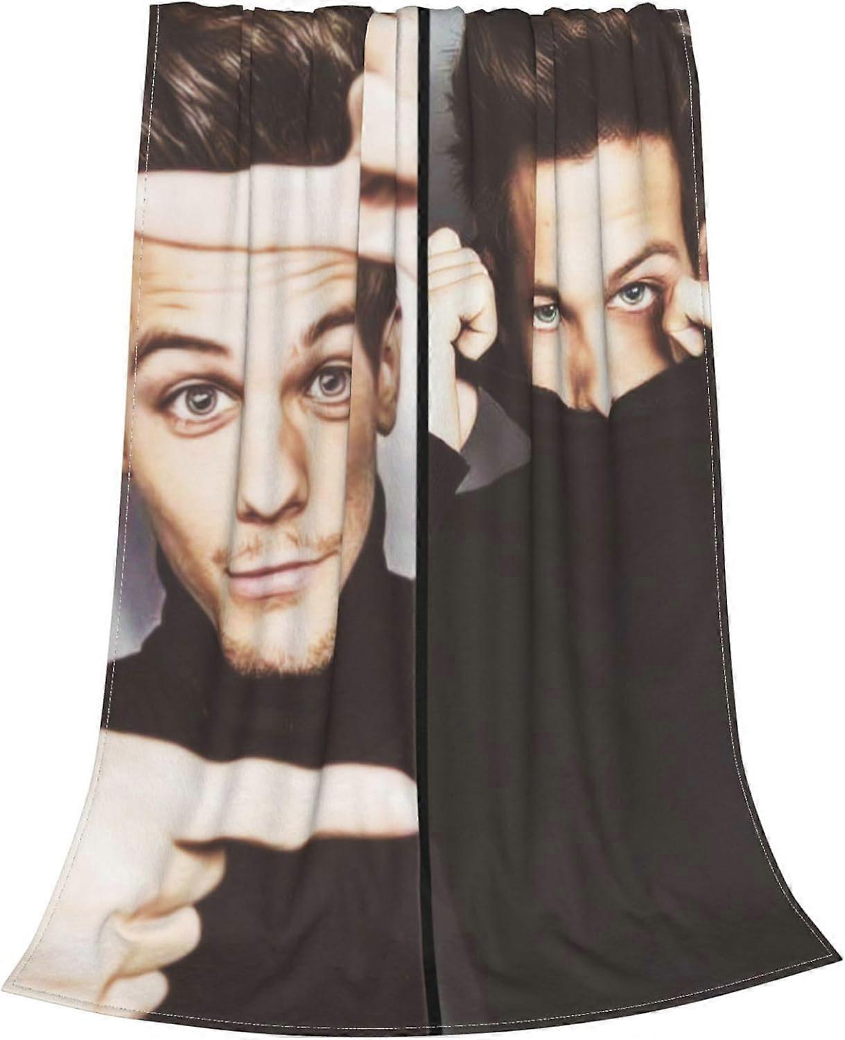 لويس ميوزيك توملينسون بطانية لينة أفخم الفانيلا رمي بطانية نمط الزخرفية بطانية لسرير أريكة الأريكة