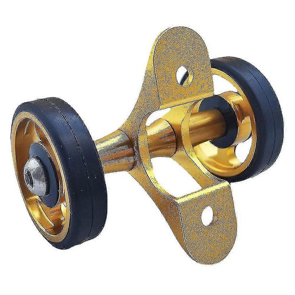 Poday Superlight Bicycle Easywheel For Brompton Mudguard Gold