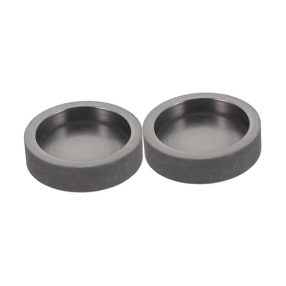 2 stücke Graphit Tank Kreis Schablonen Barren Formen Für Casting Metall Graphit Barren Form Kleine Graphit
