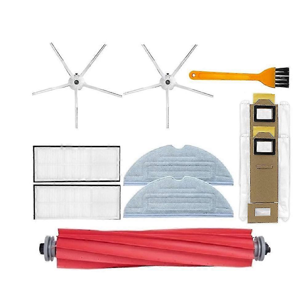 Main Side Brush Mop Cloth Hepa Filter Dust Bag Replacement Compatible With Xiaomi