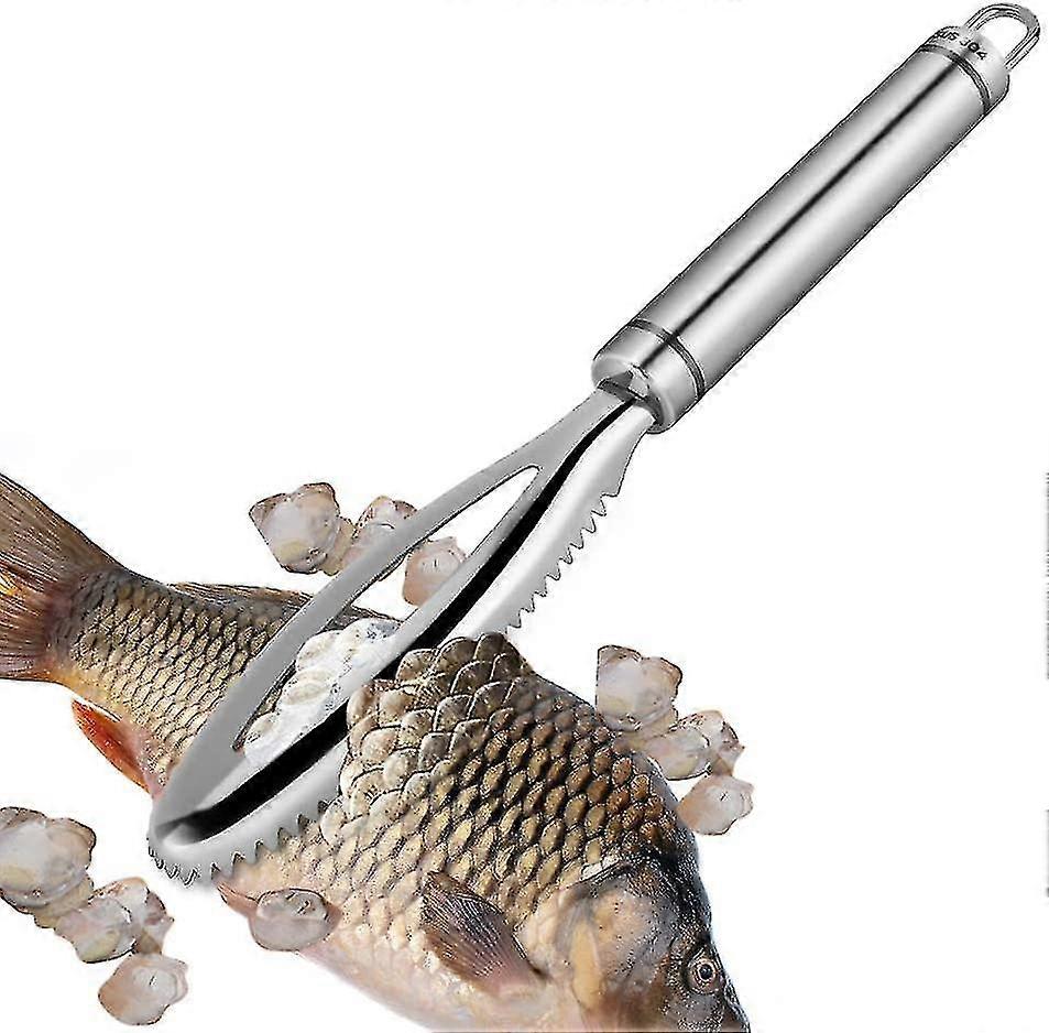 2 Pcs Machine à écailles de poisson en acier inoxydable