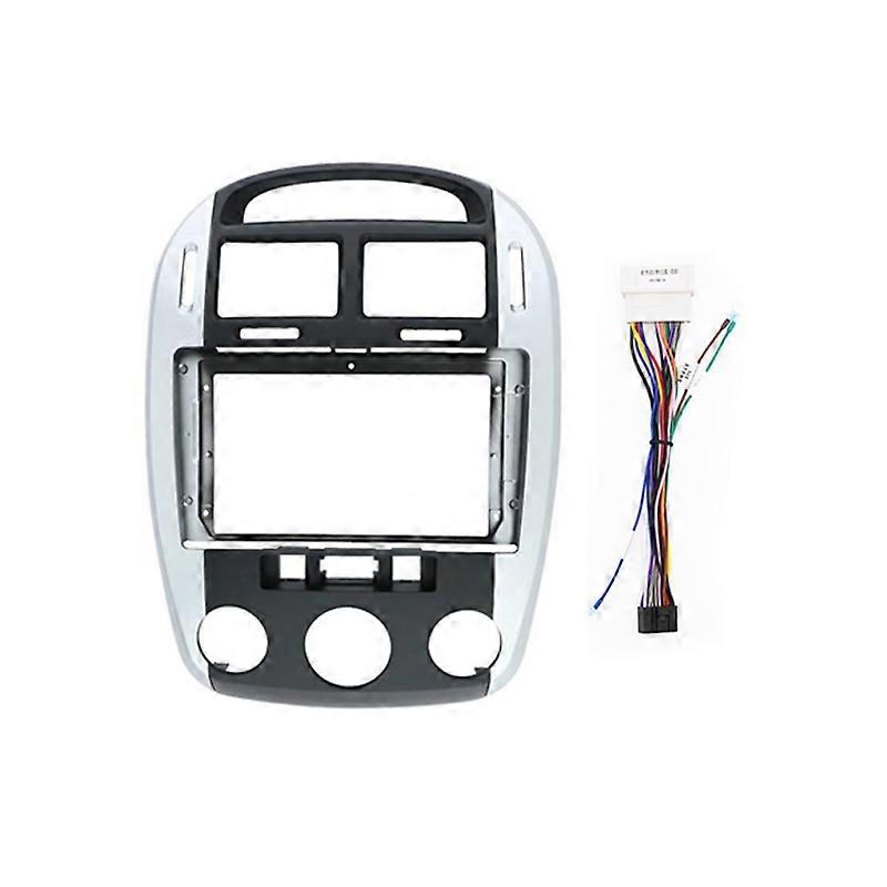 9 INCH Car Frame Fascia For Kia Cerato 1 LD 2004 - 2008 Adapter Canbus Box Decoder Cable Radio Dash Head Unit Panel Kit