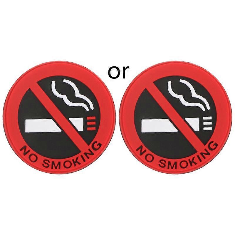 No Smoking Sign Tips Warning Logo Car Stickers