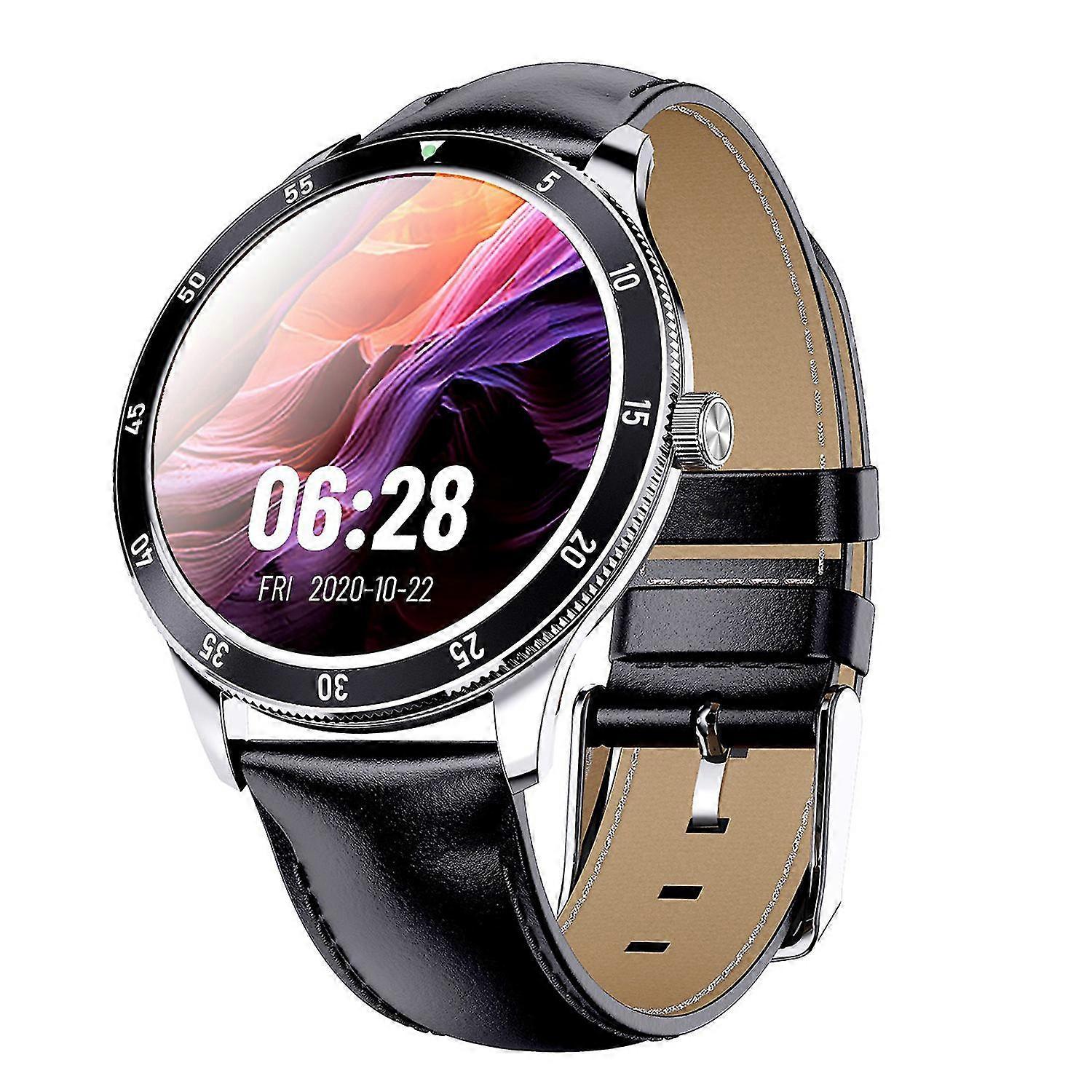 M10 1.32 Inch Full-color Screen Smart Watch Ip68 Water-resistant Health Bracelet With Heart Rate Blood Oxygen Monitoring Sports Bracelet - Red