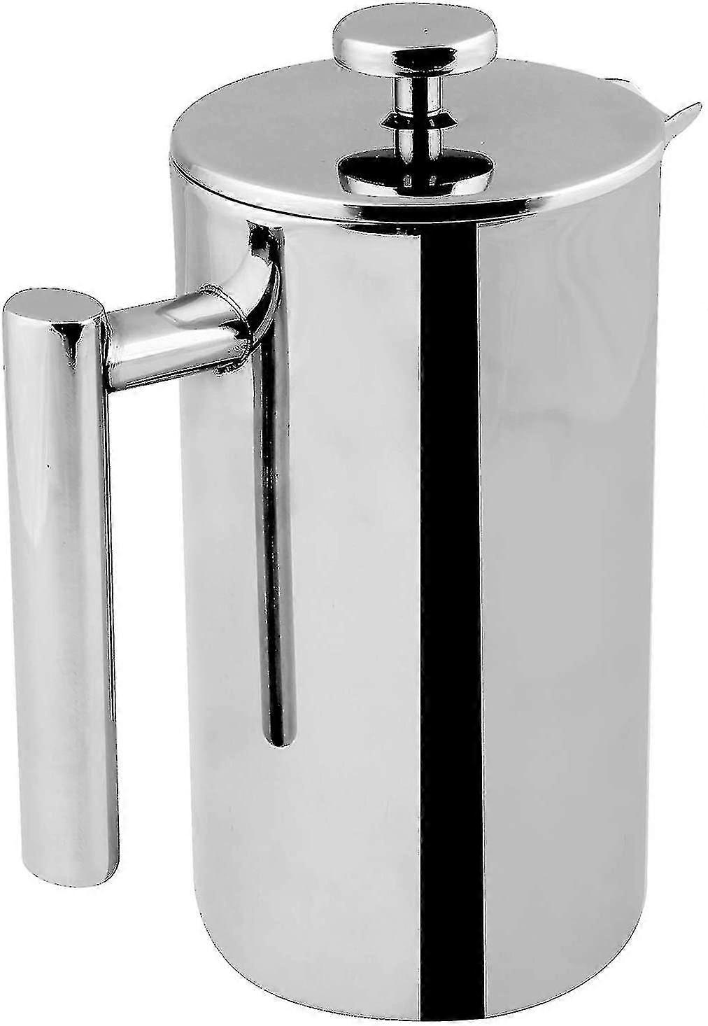 ROMA Cafetière à piston 8 Tasses La Cafetière Inox Kitchen Craft