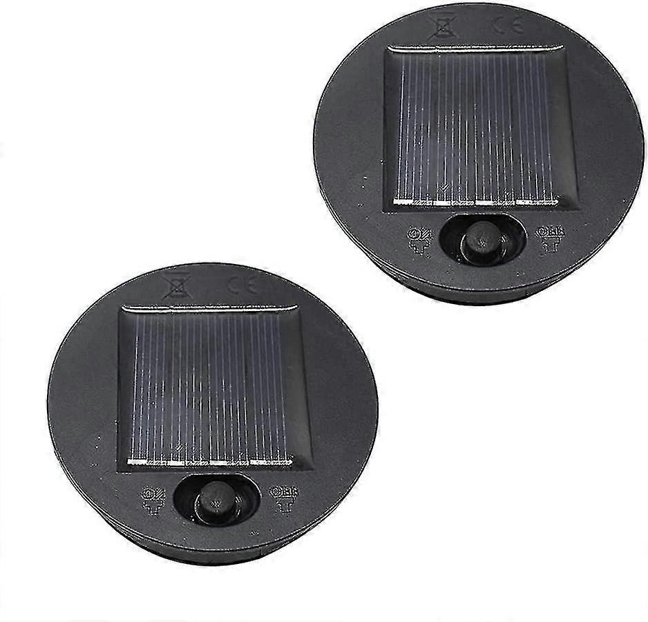 2 Pcs Solar Light Replacements Premium Led Solar Light Panel Lantern Lid Light