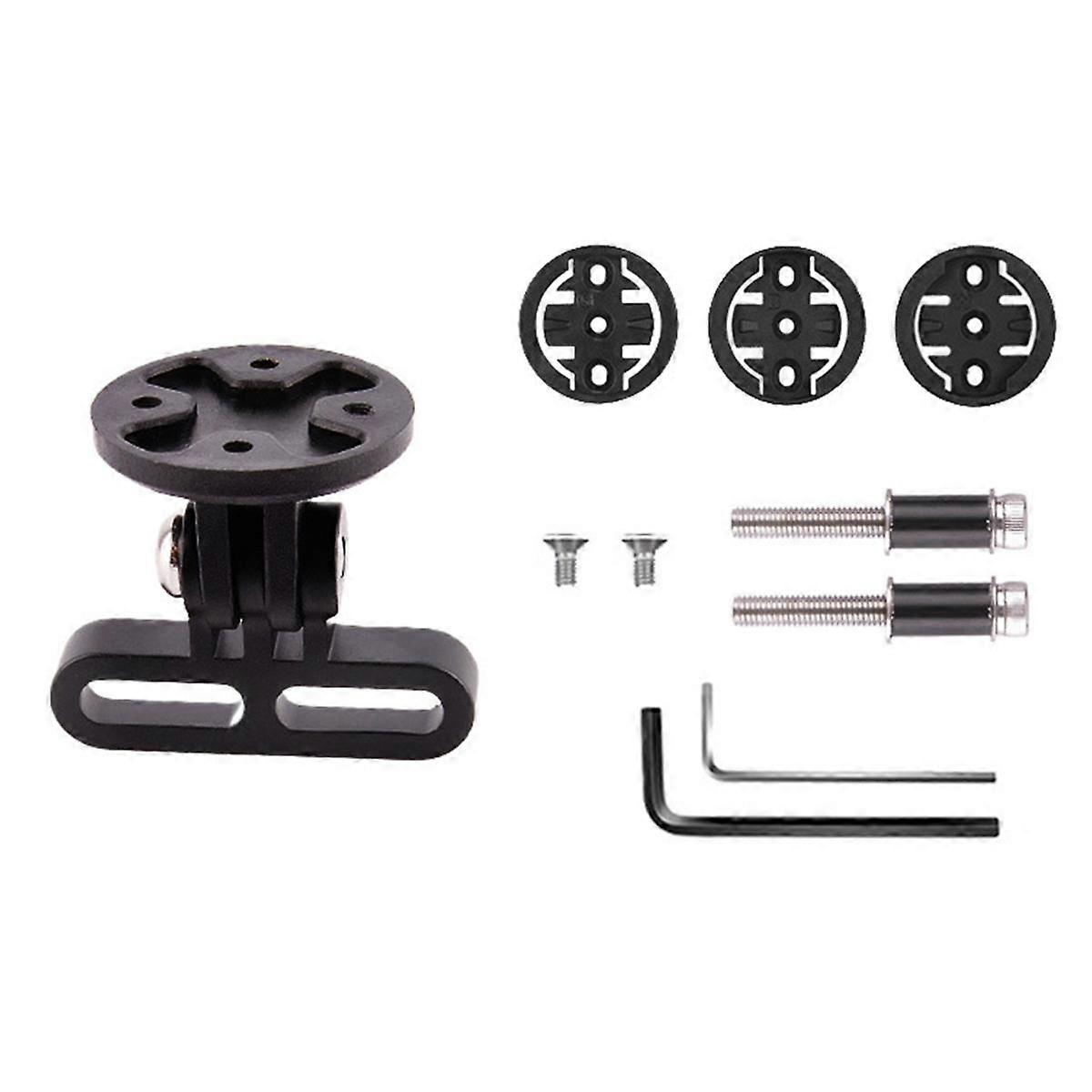 Adjustable Speedometer Extension Bracket Aluminum Alloy Bicycle Computer Holder for Replacement C