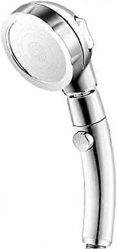 Shower Head with 3 Types of Jets, Universal Shower Head with Shower Head, Water Saving, Detachable H