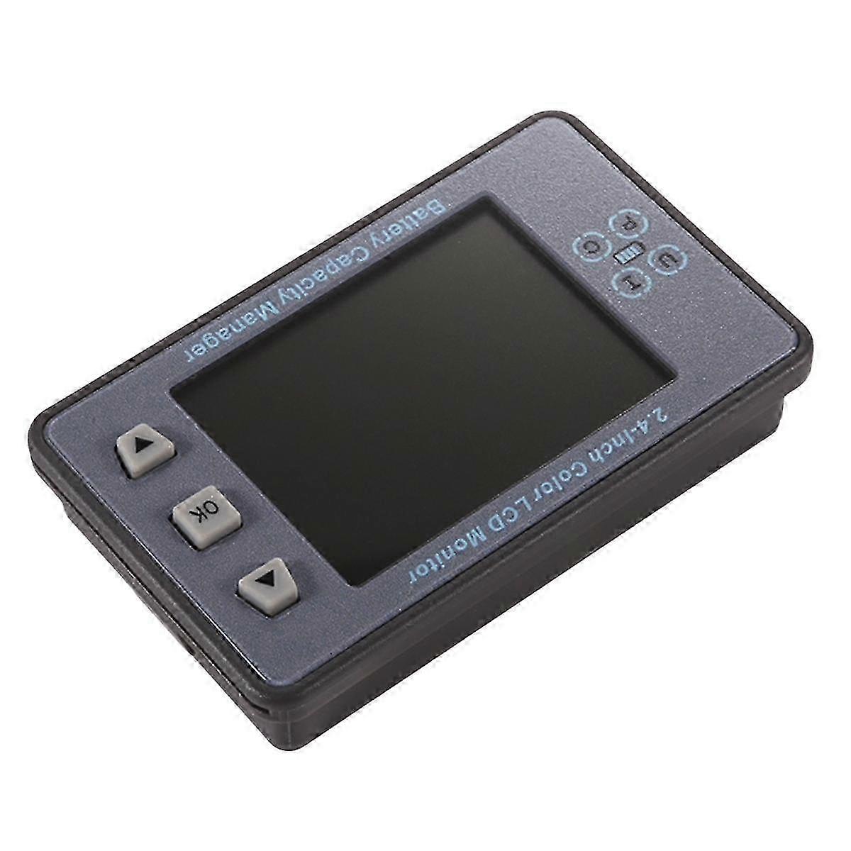 Vac8710 Coulomb Meter 2.4 Inch Color Screen Digital Ammeter Voltmeter Wireless Battery Capacity Monitor 200a