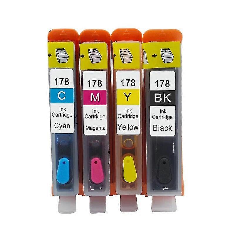 high qualityFor Hp 178 Refillable Cartridge With Chip Ink Cartridge For Hp178 178xl For Hp Photosmart B109n B110a 5510 Printer