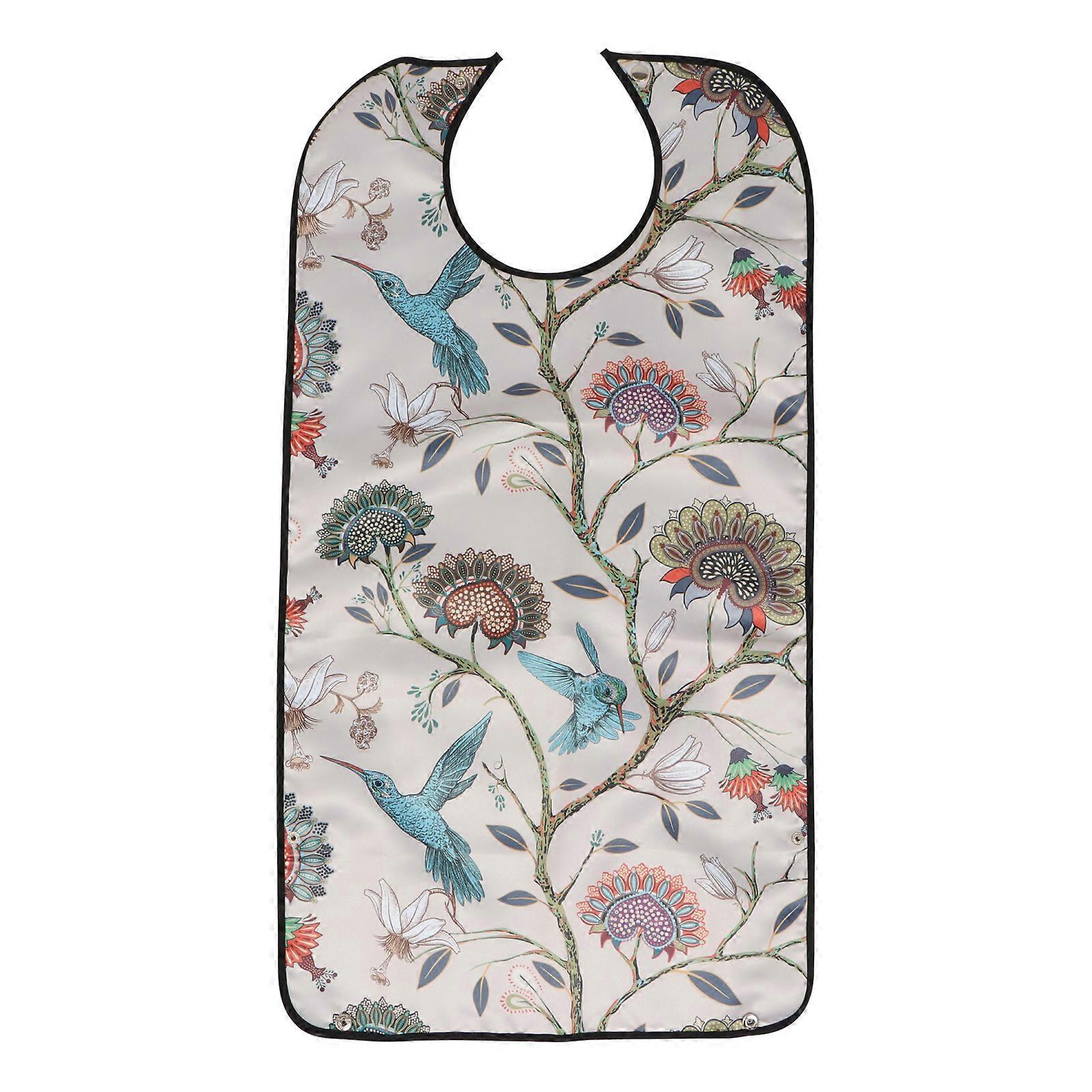 Practical Bib Eating Apron Washable Waterproof Clothing Protector for The Old