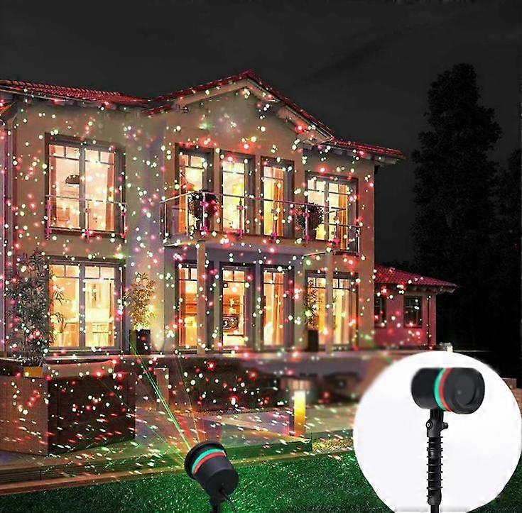 Multicolour Party Lights Rotating Colorful Projector Moving Points Landscape Lights