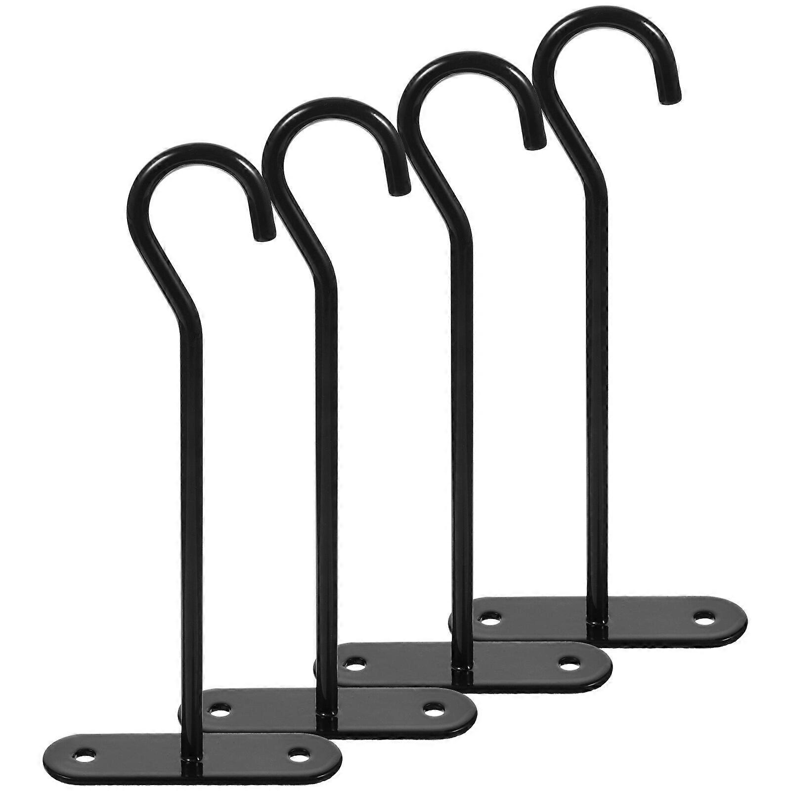 4 Sets of Ceiling Planter Hooks Wall Mount Plants Hooks Multi-function Plants Hooks Ceiling Hooks