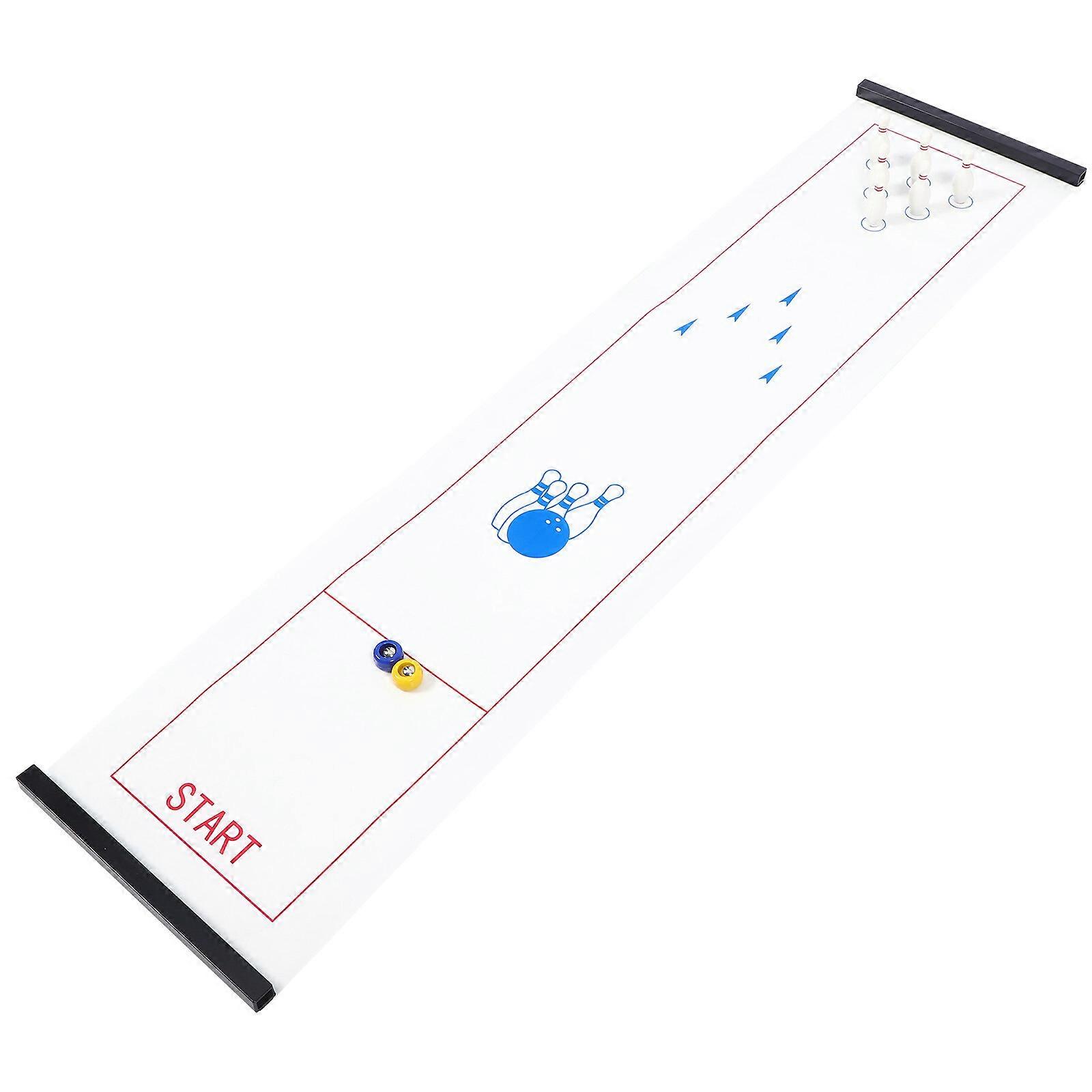 プラスチック製のボウリングゲーム玩具卓上ボウリング玩具屋内スポーツ玩具1セット